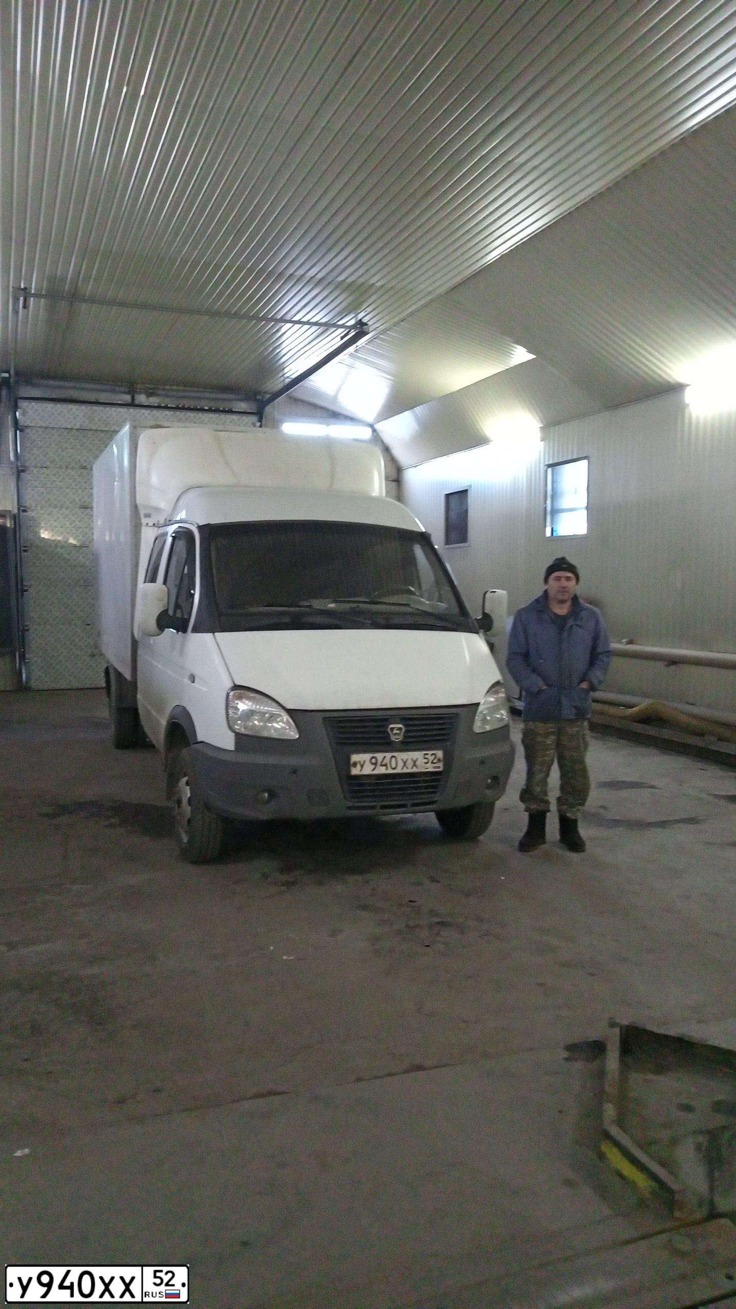 Фото автомобиля GAZ 3302 GAZEL, 2003 — госномер О341СХ52. Цвет: Белый