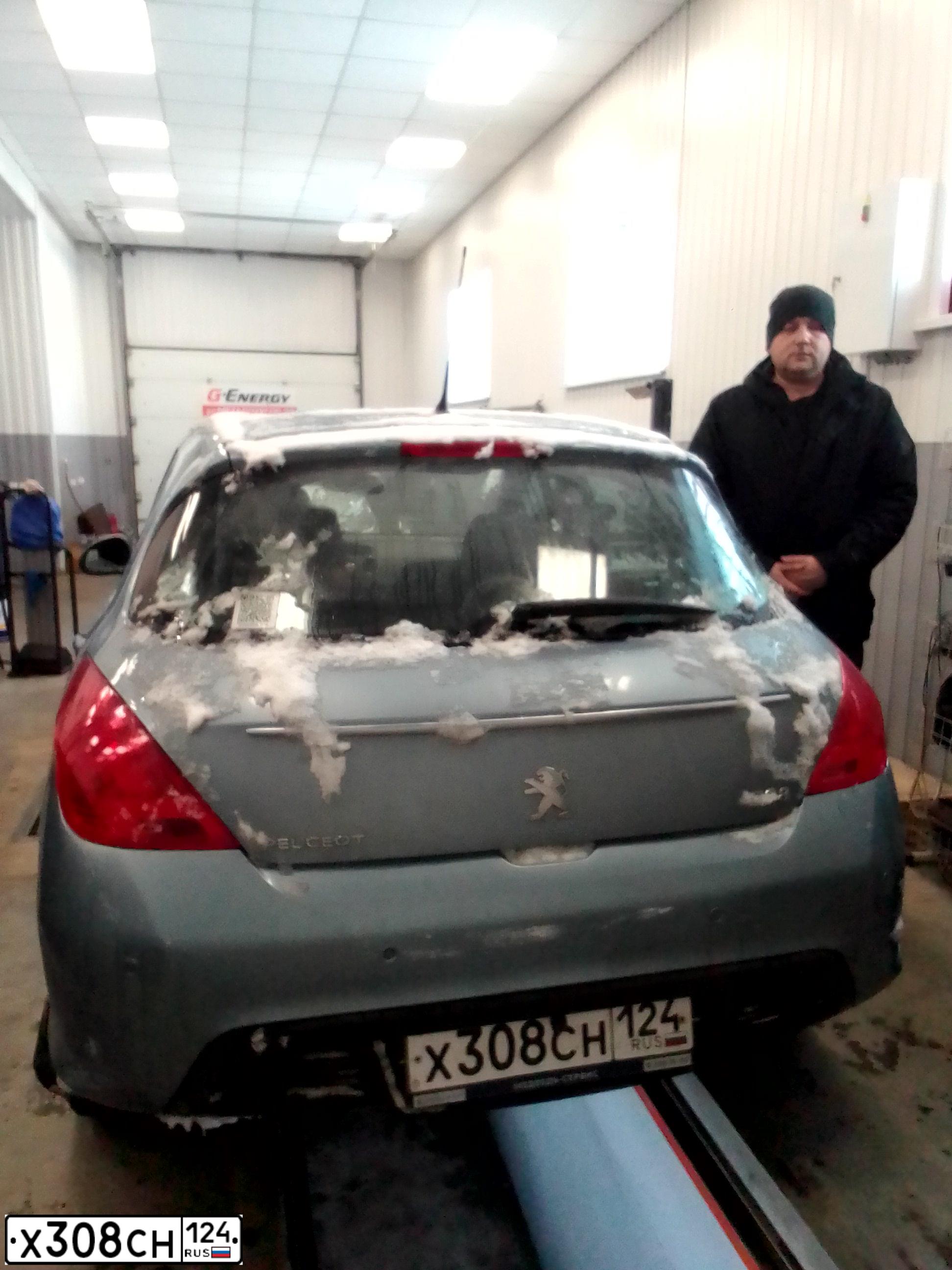 Фото автомобиля PEUGEOT 308, 2011 — госномер Т149МА19