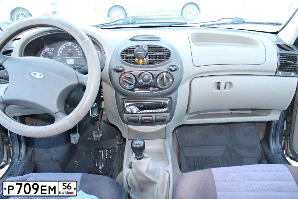 Фото автомобиля LADA KALINA, 2008 — госномер С969ХУ196. Цвет: Темно-серый металлик