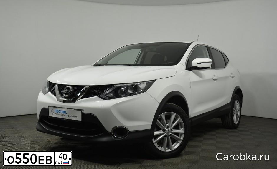 Фото автомобиля NISSAN QASHQAI, 2016 — госномер Е595РО53. Цвет: БЕЛЫЙ
