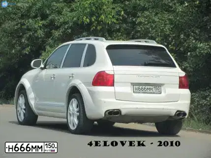 Фото автомобиля VOLKSWAGEN TOUAREG, 2012 — госномер Н666ММ150. Цвет: СЕРЫЙ ТЕМНЫЙ