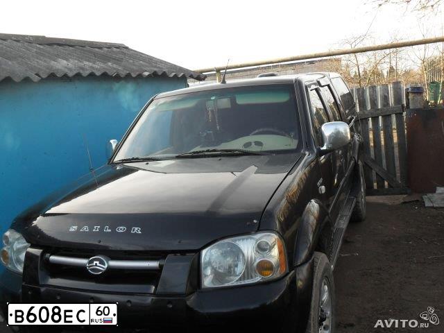 Фото автомобиля GREAT WALL SAILOR, 2006 — госномер Н469ЕХ98. Цвет: ЧЕРНЫЙ