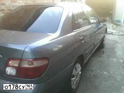 Фото автомобиля NISSAN ALMERA, 2005 — госномер О178СУ161. Цвет: СЕРЫЙ