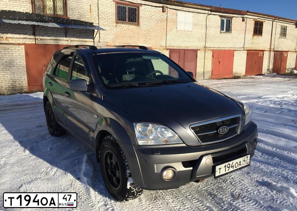 Фото автомобиля KIA SORENTO, 2005 — госномер Х181КХ76