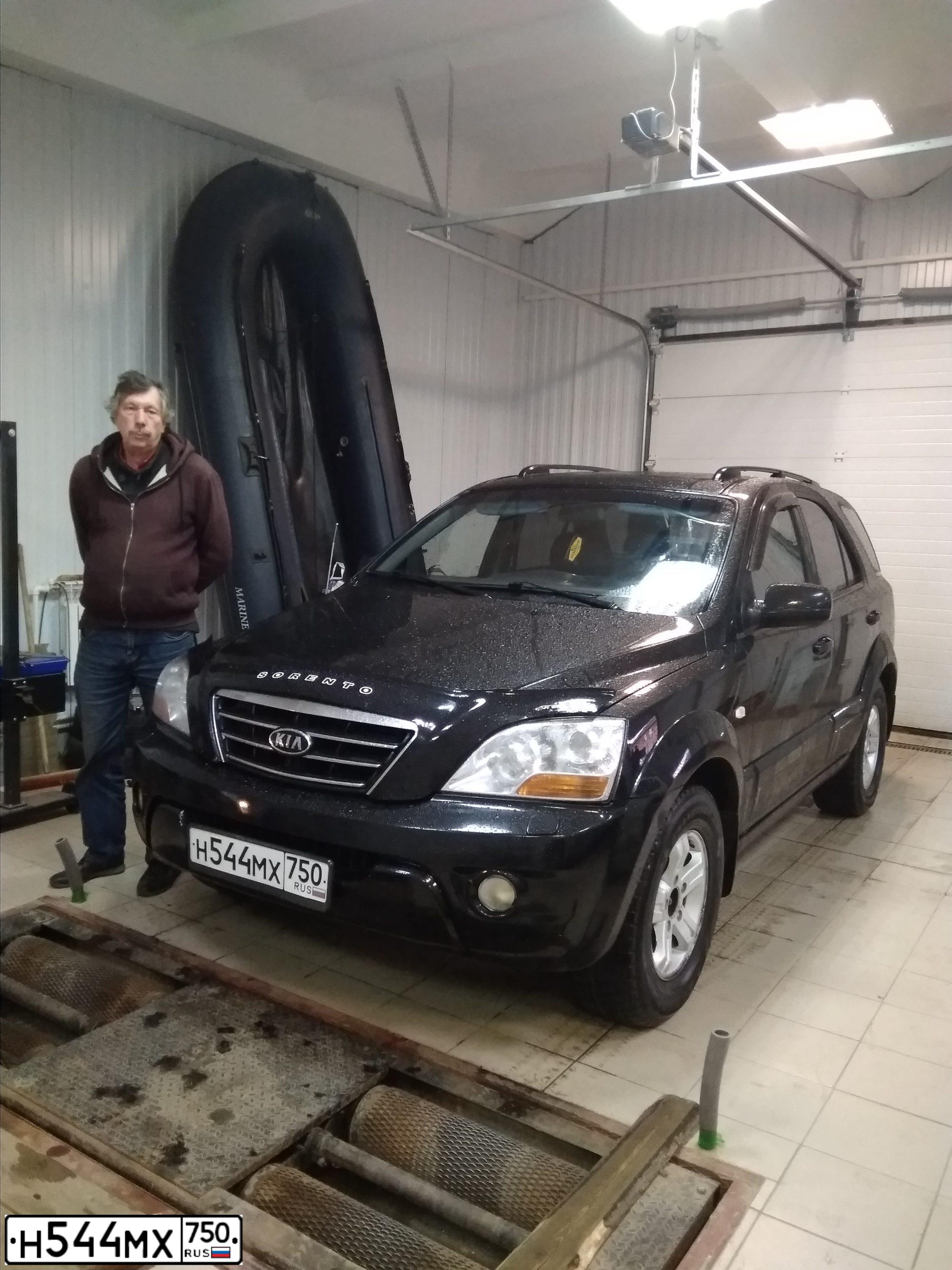 Фото автомобиля KIA SORENTO, 2008 — госномер М478ТЕ35