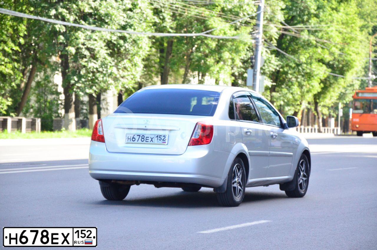 Фото автомобиля DAEWOO GENTRA, 2014 — госномер Н678ЕХ152. Цвет: СЕРЕБРИСТЫЙ