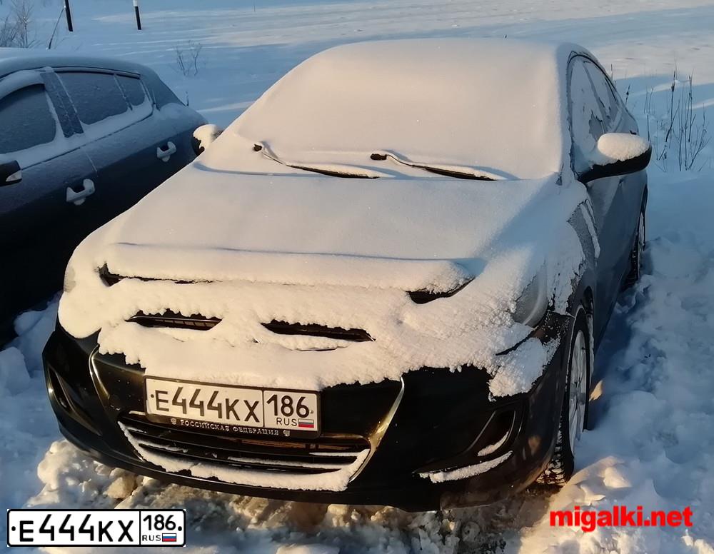 Фото автомобиля NISSAN MURANO, 2013 — госномер В111АА86. Цвет: Серебристый