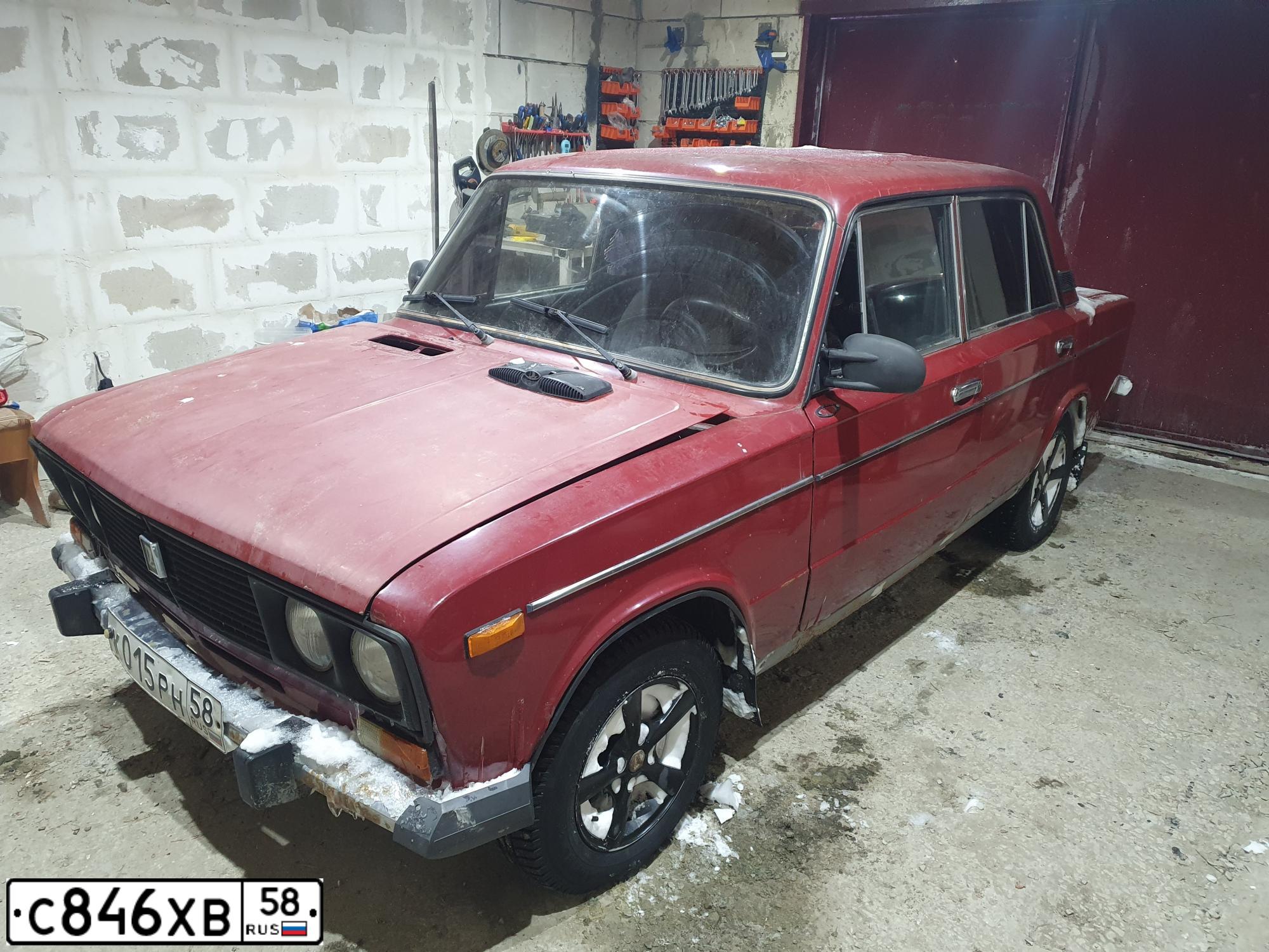 Фото автомобиля LADA 2106 LADA, 2005 — госномер С846ХВ58. Цвет: КРАСНЫЙ МАРС