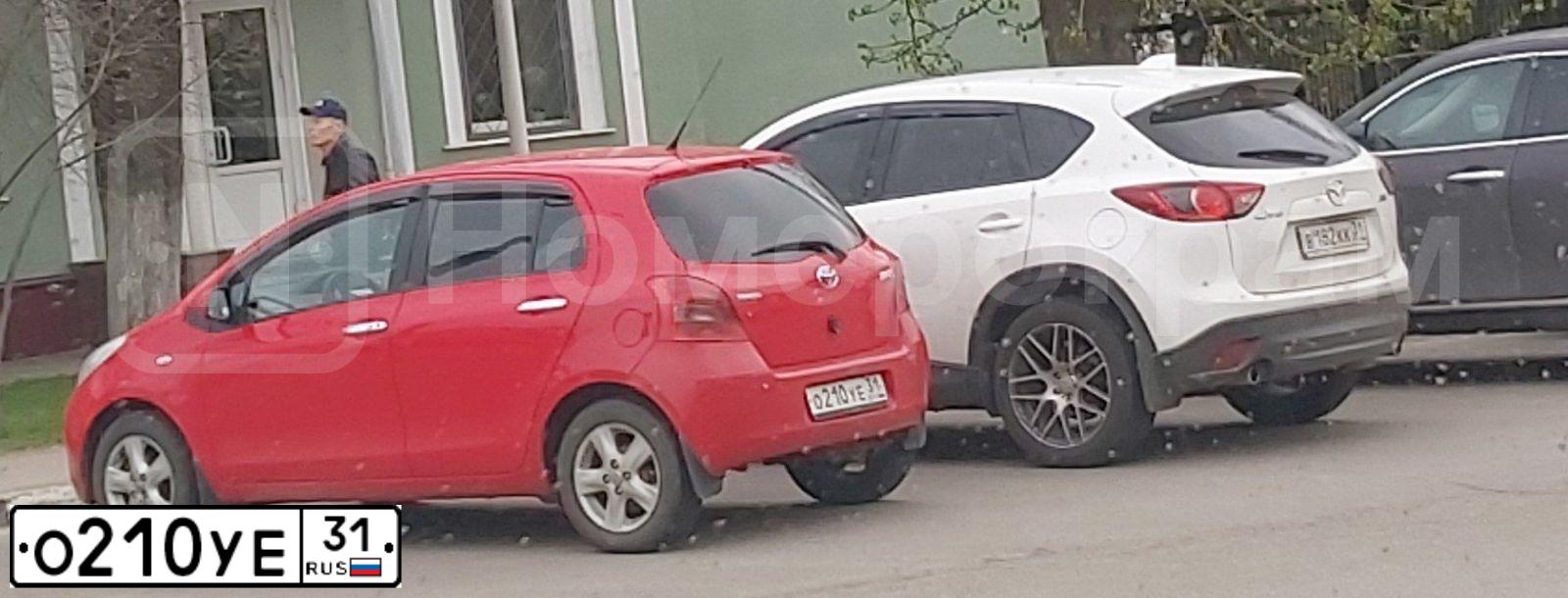 Фото автомобиля TOYOTA YARIS, 2006 — госномер М708ЕА35