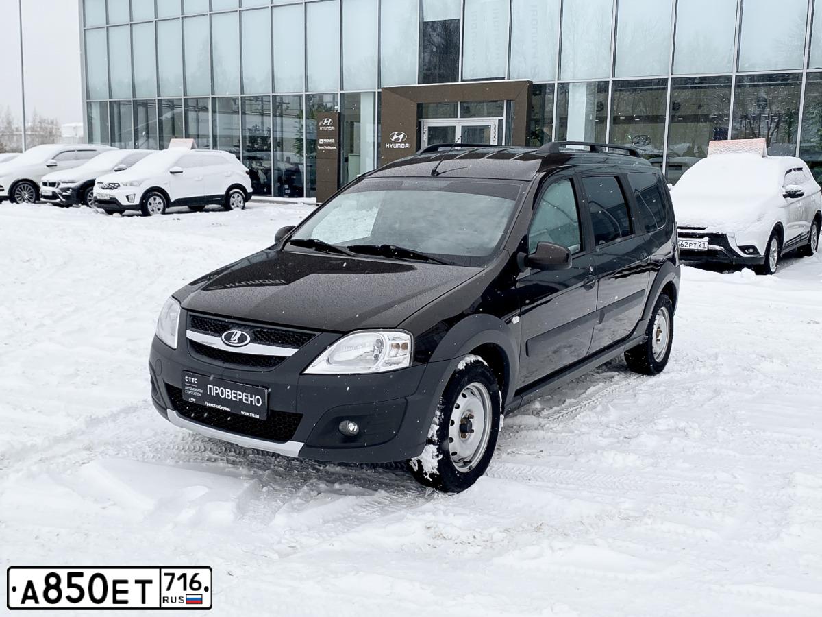 Фото автомобиля LADA LARGUS, 2017 — госномер А850ЕТ716. Цвет: ТЕМНО КОРИЧНЕВЫЙ