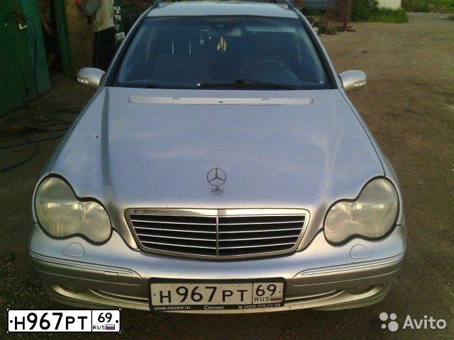 Фото автомобиля MERCEDES-BENZ C220, 2002 — госномер А796УА790. Цвет: Серебристый
