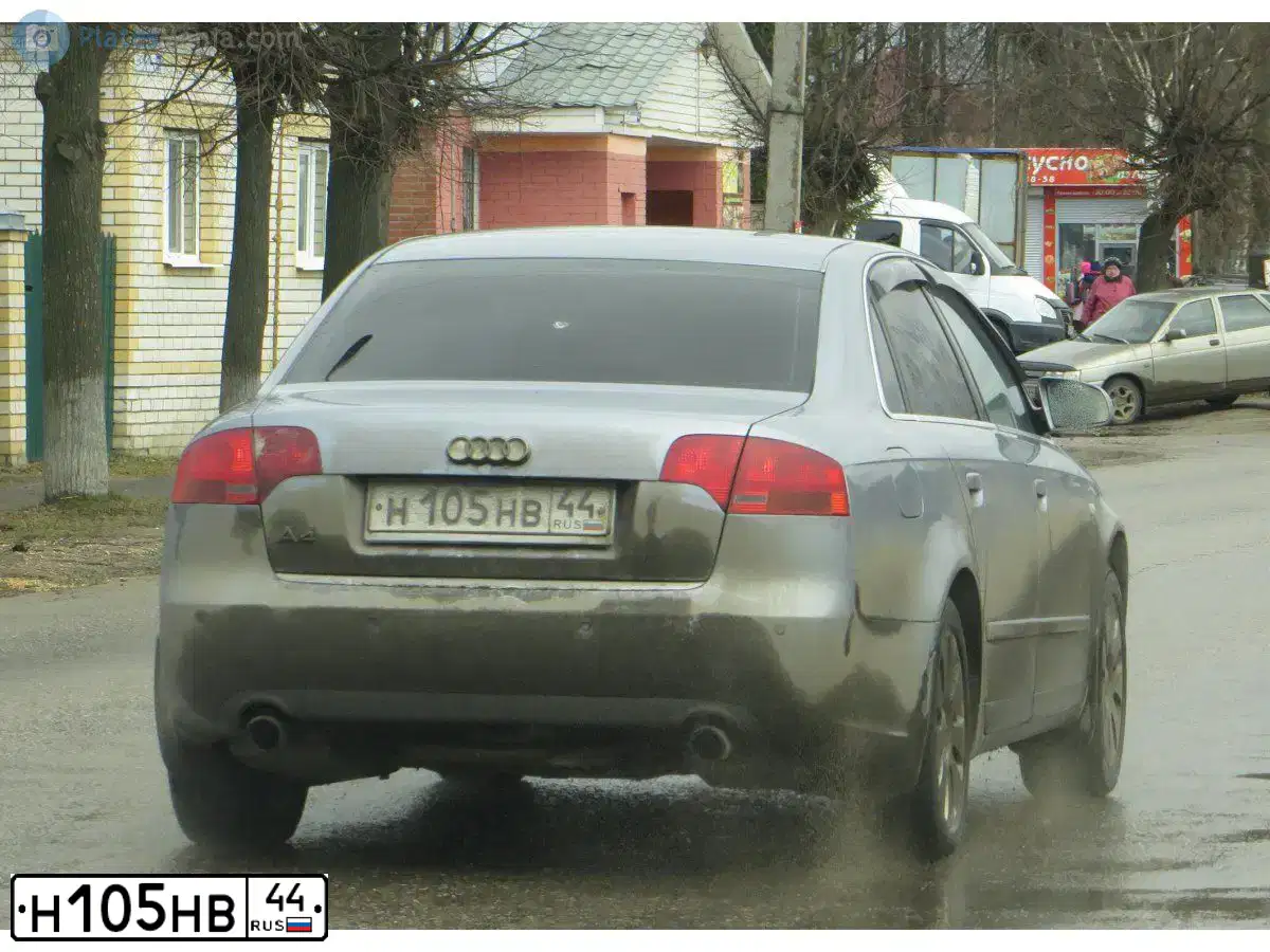 Фото автомобиля AUDI A4 / S4, 2005 — госномер Н105НВ44