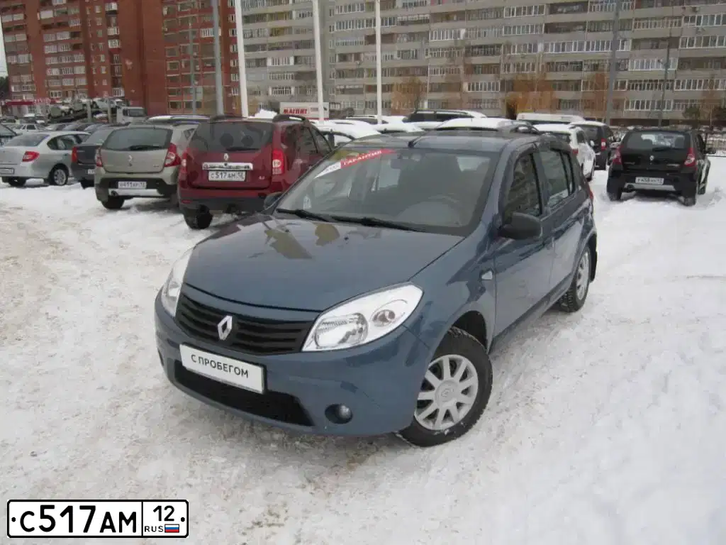 Фото автомобиля RENAULT DUSTER, 2013 — госномер С517АМ12. Цвет: КРАСНЫЙ