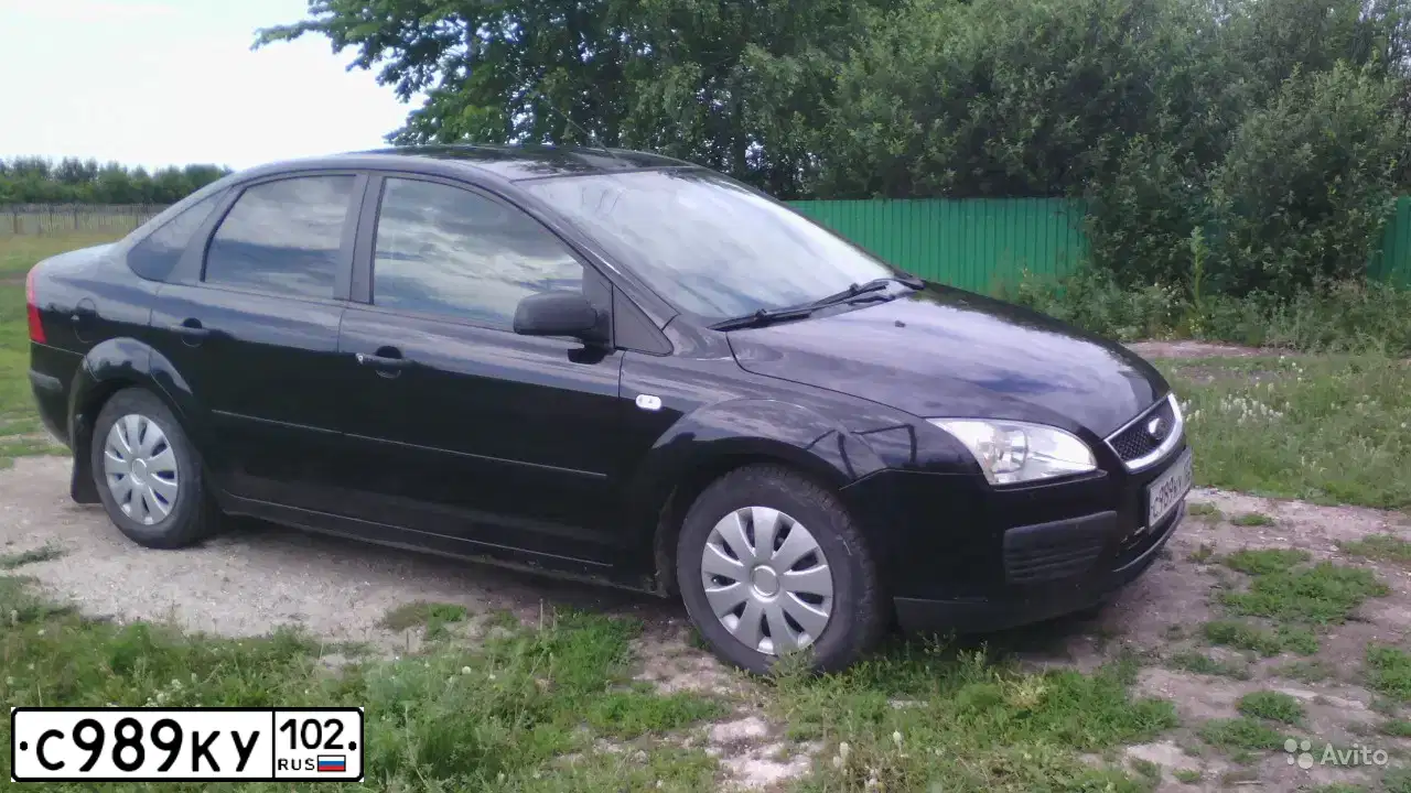 Фото автомобиля ФОРД ФОКУС, 2006 — госномер А543УУ92. Цвет: ЧЕРНЫЙ