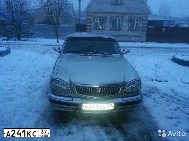 Фото автомобиля GAZ 3110 WOLGA, 2007 — госномер А241КС37. Цвет: Серебристый