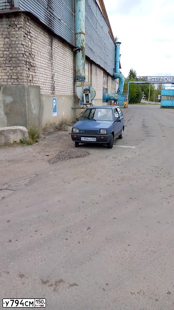 Фото автомобиля SEAZ OKA, 2006 — госномер Р535ВМ62. Цвет: АТЛАНТИКА