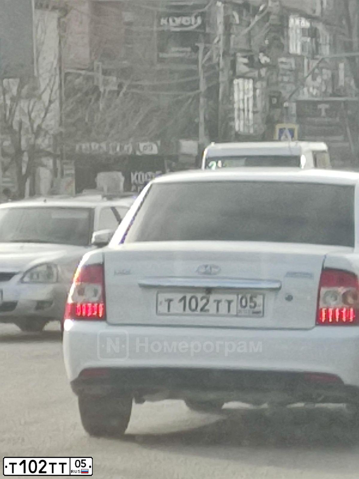 Фото автомобиля LADA 2170 PRIORA, 2015 — госномер Т263АН05. Цвет: ЧЕРНЫЙ