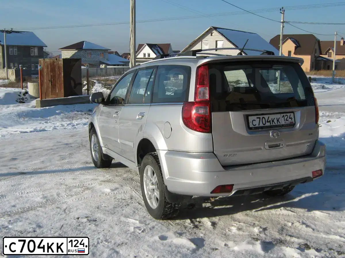 Фото автомобиля GREAT WALL HOVER, 2013 — госномер Р283СК70. Цвет: СВЕТЛО-СЕРЫЙ