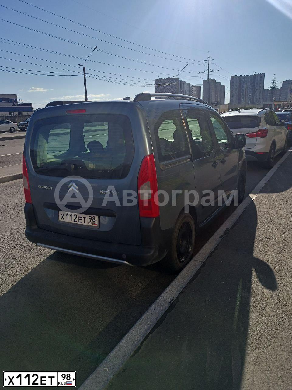Фото автомобиля CITROEN BERLINGO, 2010 — госномер К983ВТ53