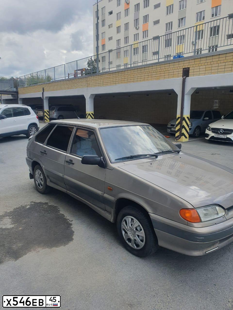 Фото автомобиля LADA 2114, 2007 — госномер Х828КН72. Цвет: СЕРО-БЕЖЕВЫЙ
