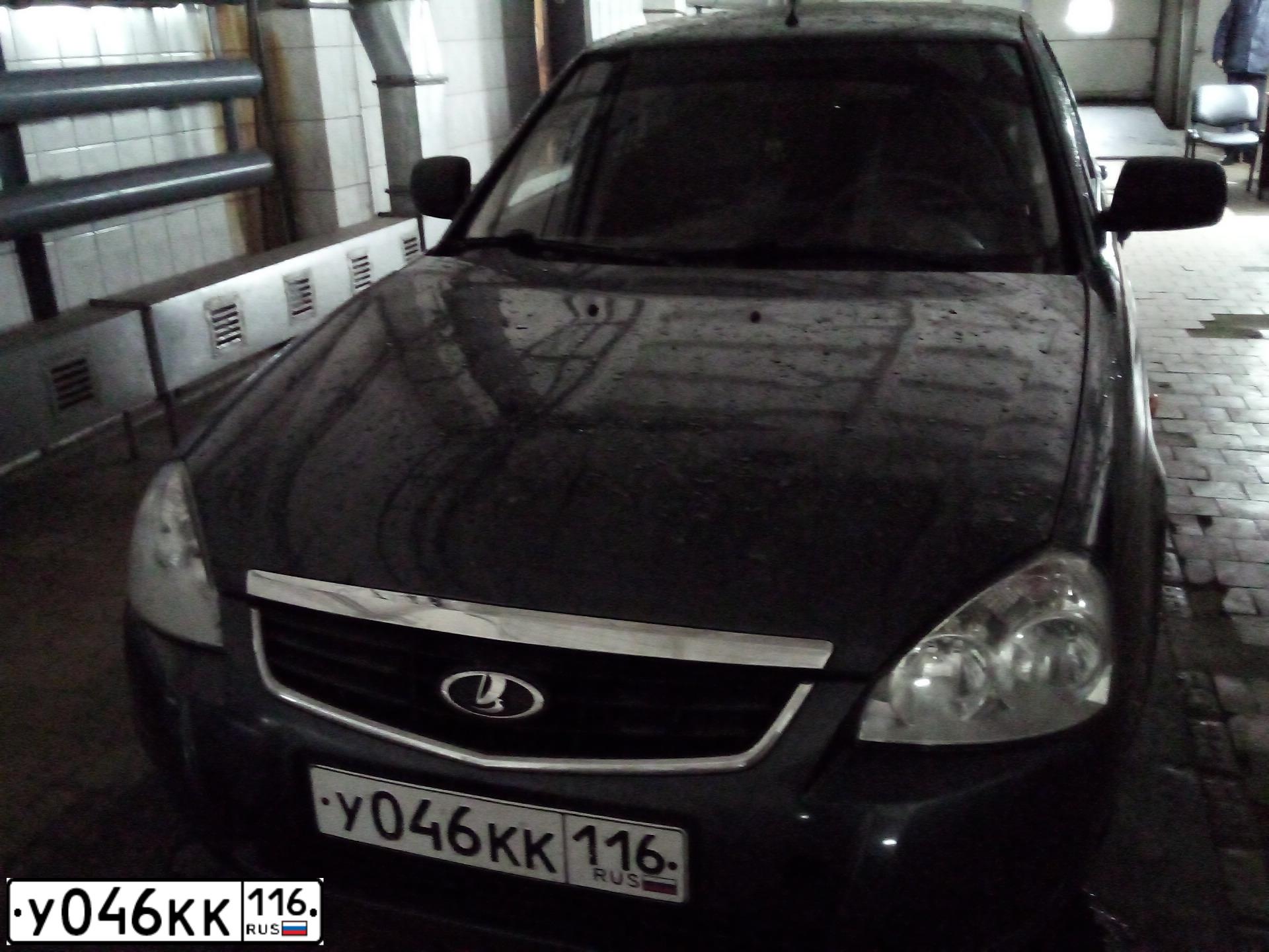 Фото автомобиля LADA PRIORA, 2012 — госномер Н447АТ702. Цвет: Серо-Синий