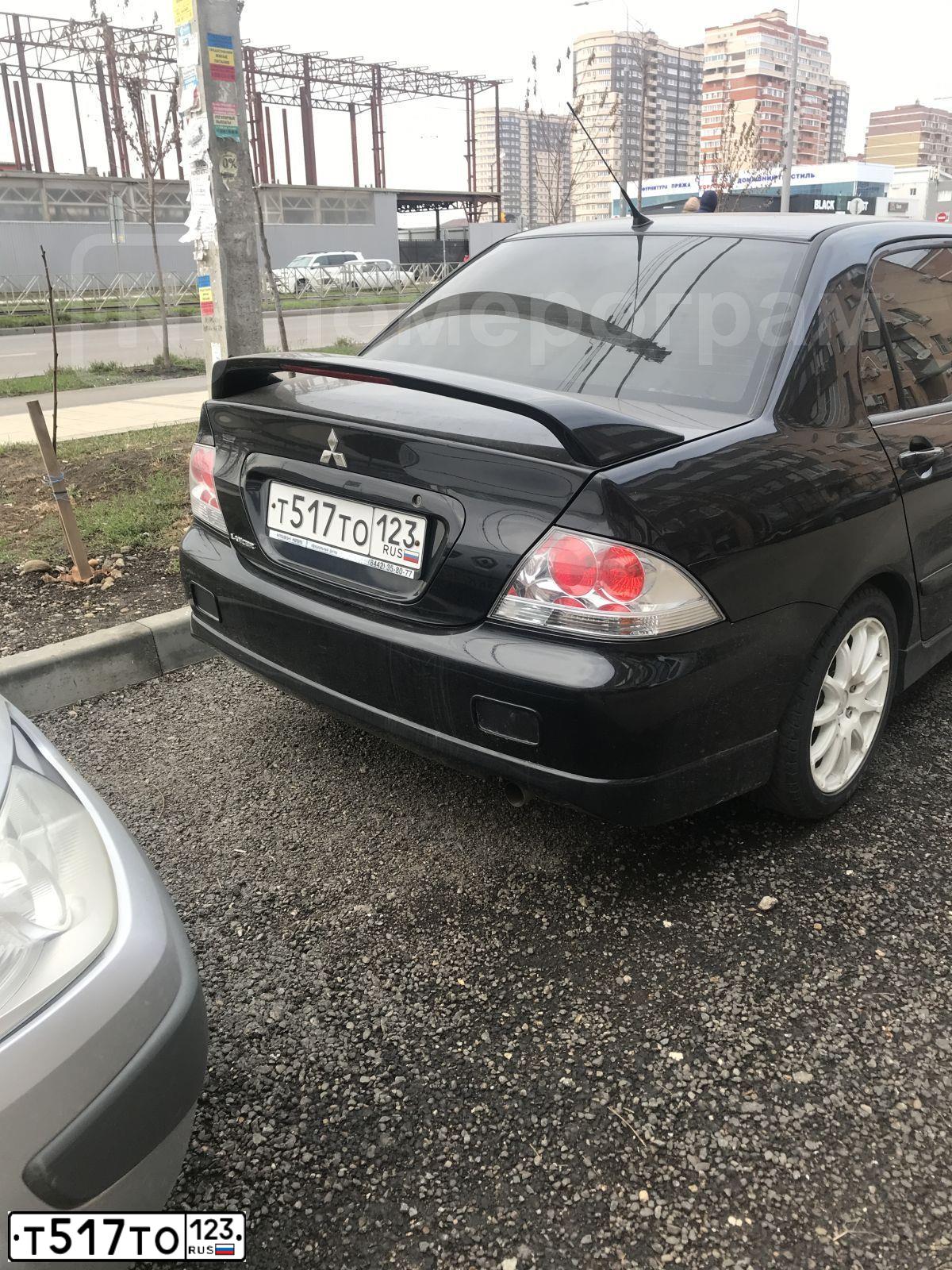 Фото автомобиля MITSUBISHI LANCER, 2006 — госномер Е705КК761
