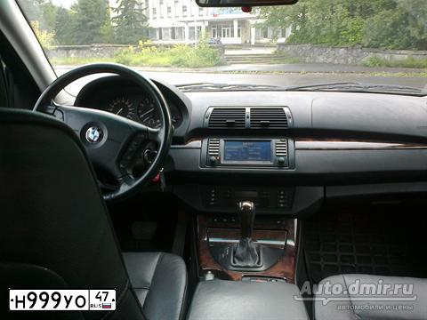 Фото автомобиля BMW X5, 2004 — госномер Н999УО47. Цвет: СЕРЫЙ