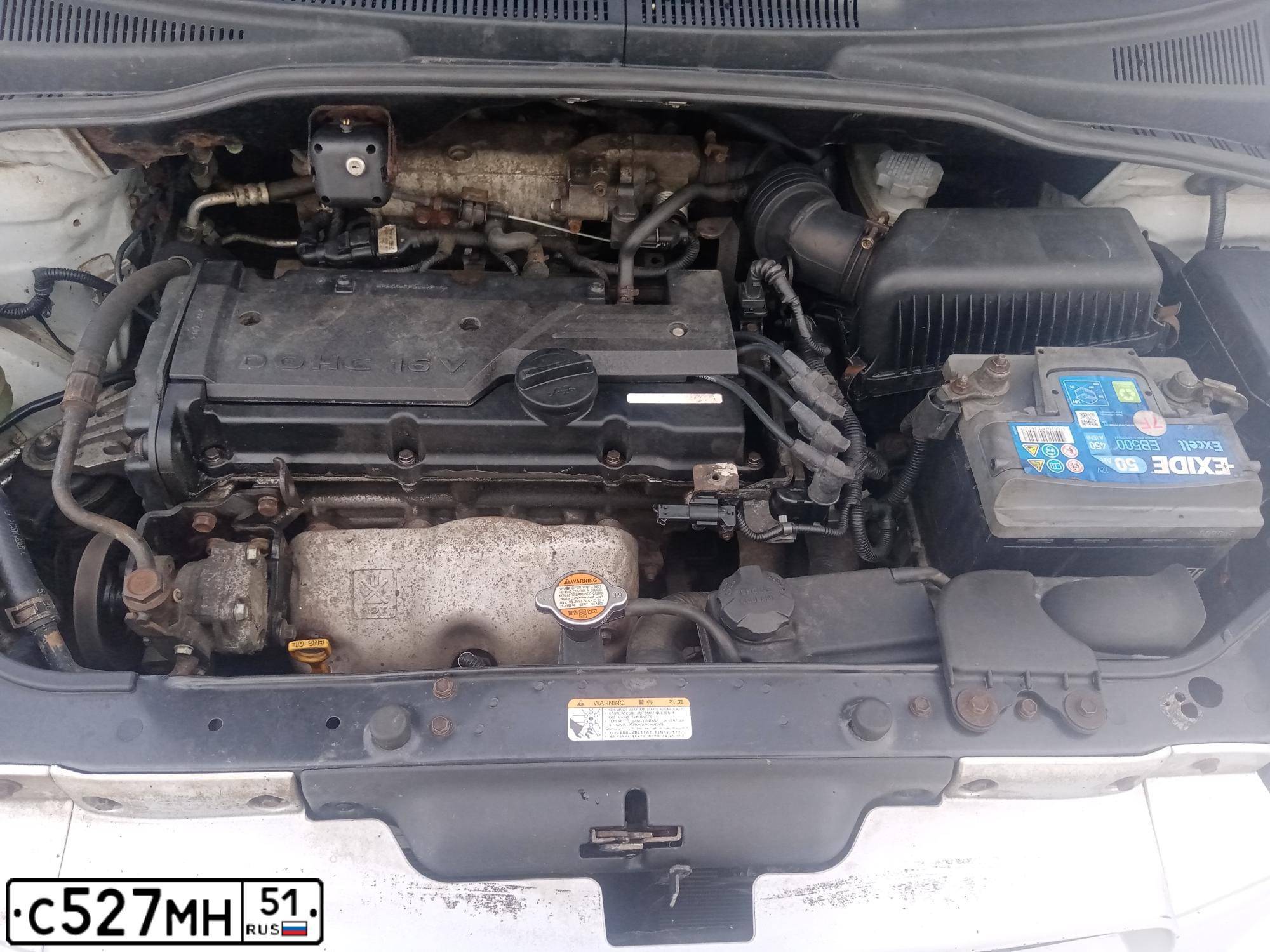 Фото автомобиля HYUNDAI GETZ, 2008 — госномер С527МН51. Цвет: Серебристый