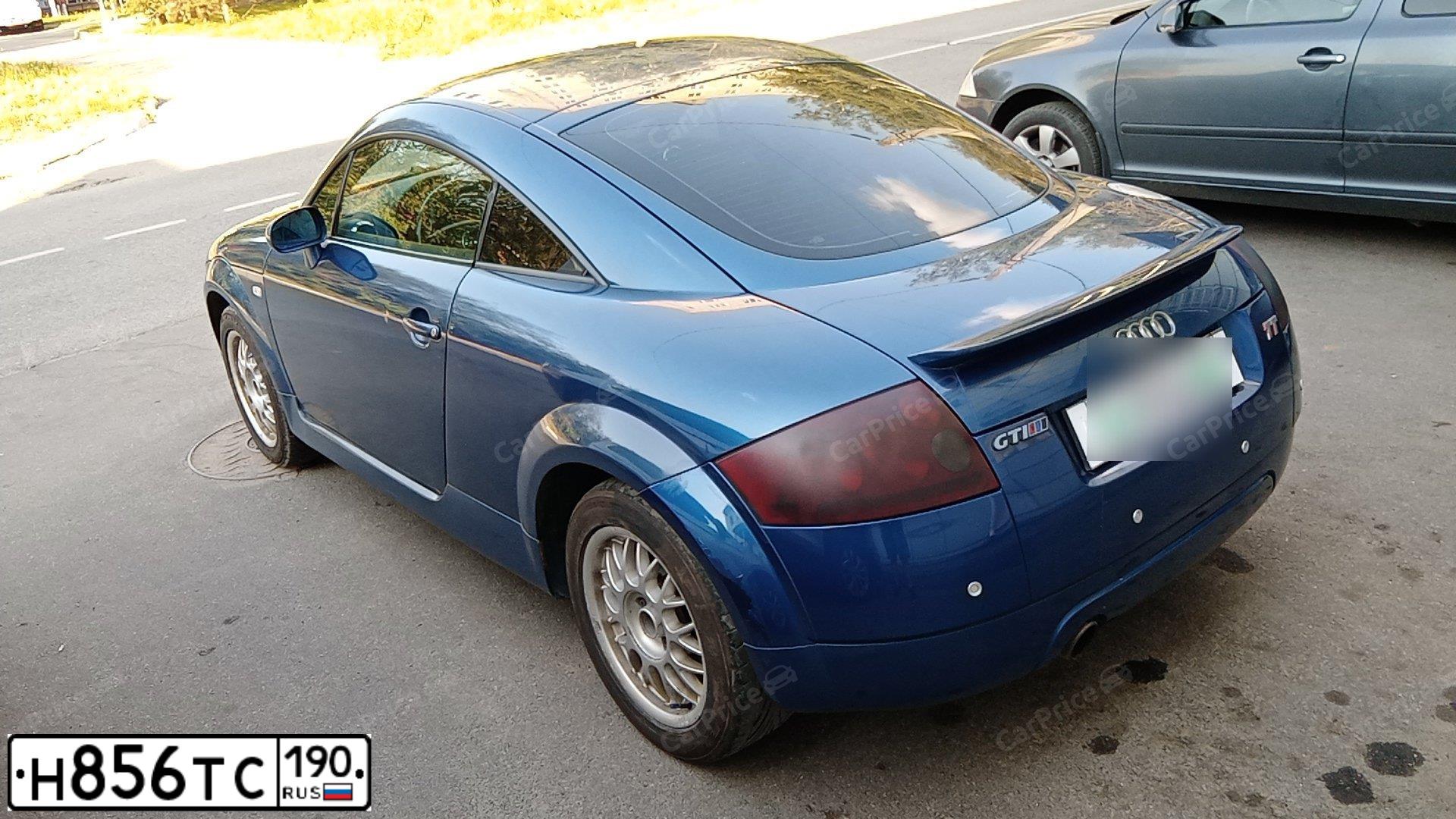 Фото автомобиля AUDI TT, 2004 — госномер У893КЕ797. Цвет: синий
