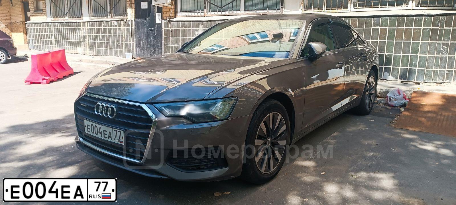 Фото автомобиля AUDI A6, 2013 — госномер С803НР39. Цвет: ЧЕРНЫЙ