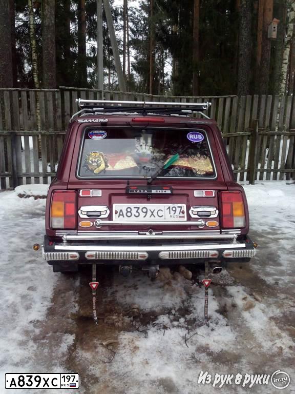 Фото автомобиля LADA 2104, 2012 — госномер К768ВЕ53. Цвет: КРАСНЫЙ ПЕРЕЦ (КРАСНЫЙ)