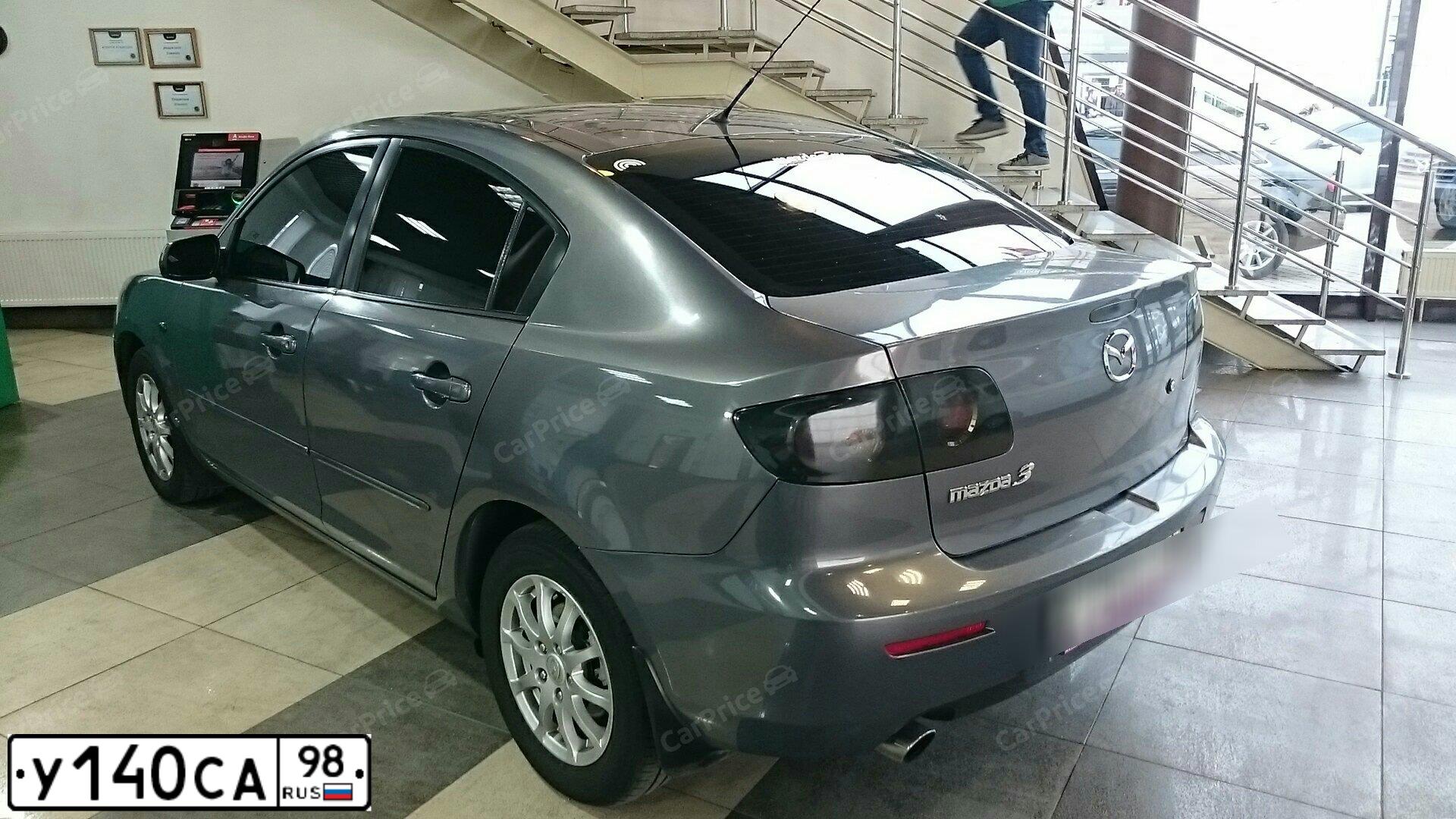 Фото автомобиля MAZDA 3, 2008 — госномер С062ТА198. Цвет: СЕРЫЙ
