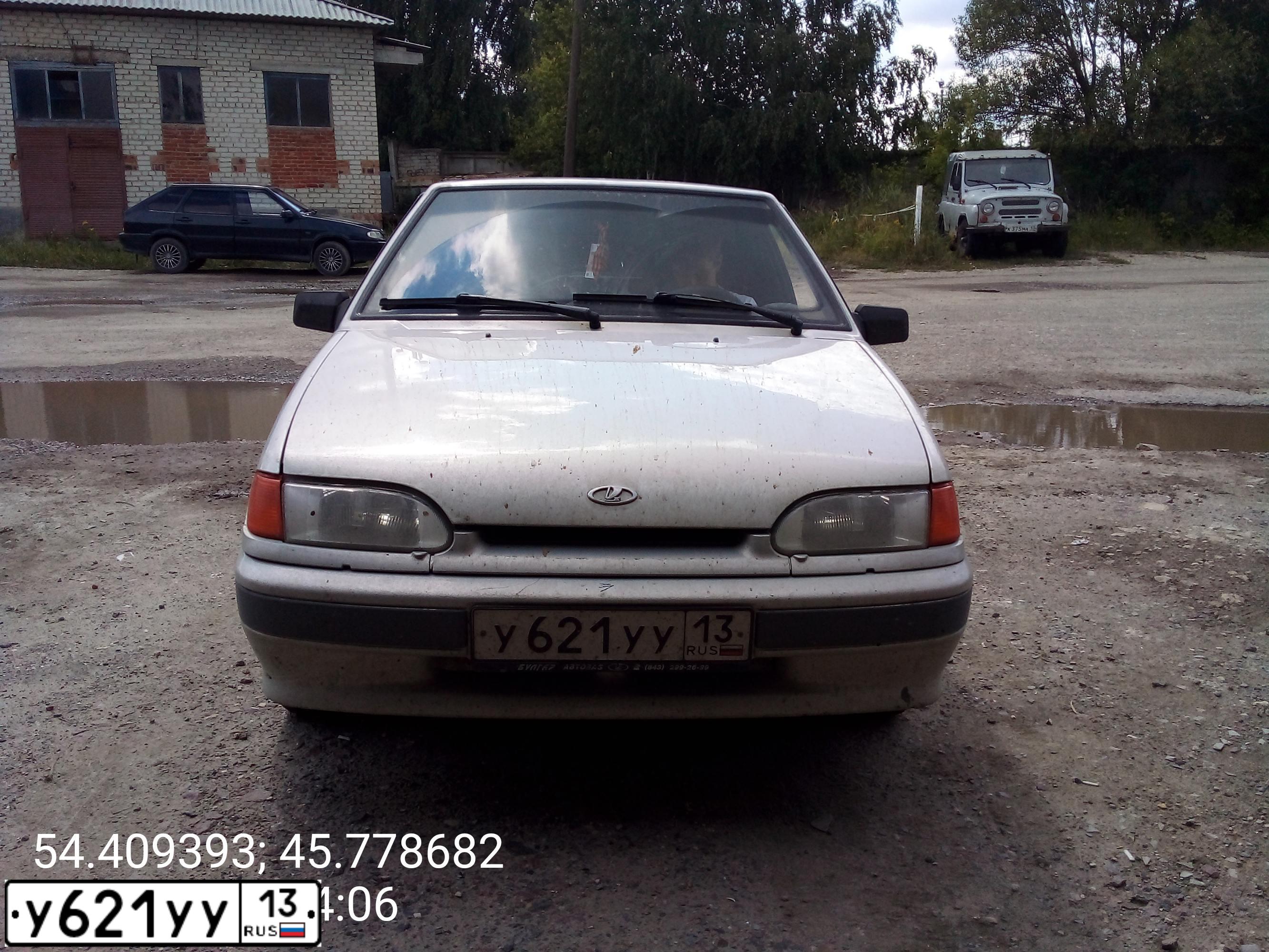 Фото автомобиля LADA 2114, 2006 — госномер К088ТА797. Цвет: МОЛОЧНО-БЕЛЫЙ СЕРЕБРИСТЫЙ