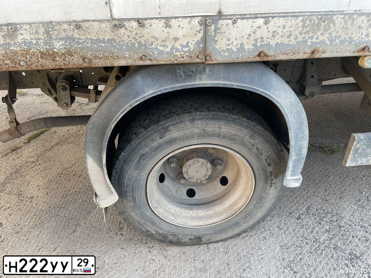 Фото автомобиля ISUZU NQR, 2008 — госномер Н222УУ29. Цвет: синий