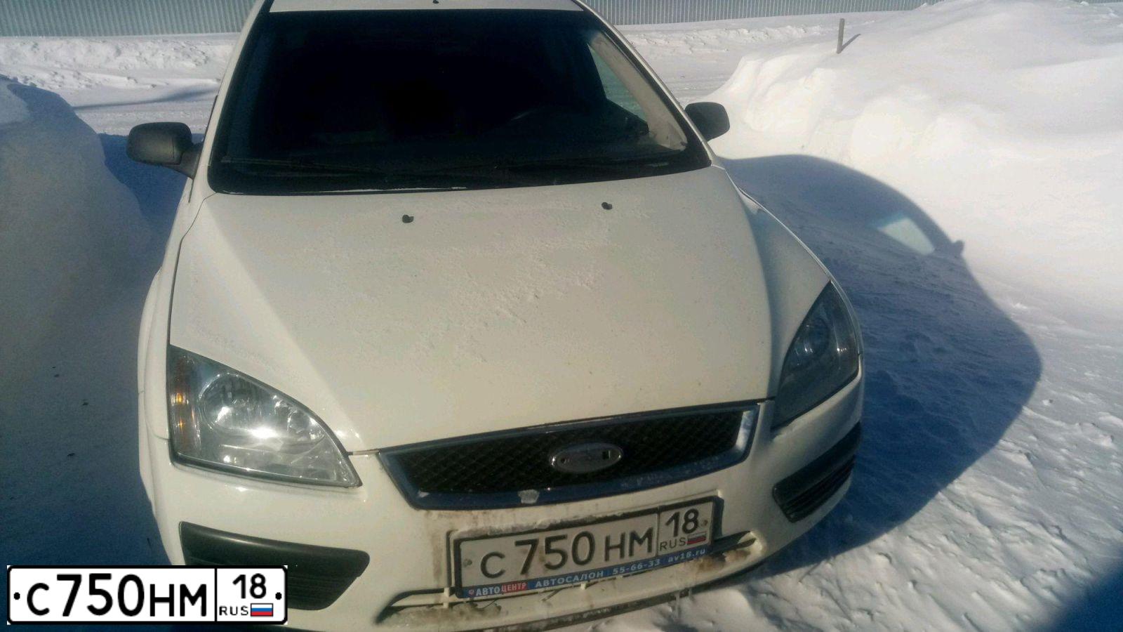Фото автомобиля FORD FOCUS, 2006 — госномер Н343СЕ159. Цвет: БЕЛЫЙ ПЕПЕЛЬНЫЙ