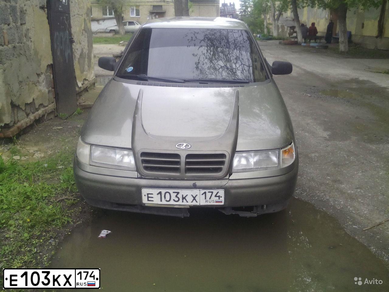 Фото автомобиля LADA 2110, 1999 — госномер В506ТУ174. Цвет: СЕРО-ЗЕЛЕНЫЙ