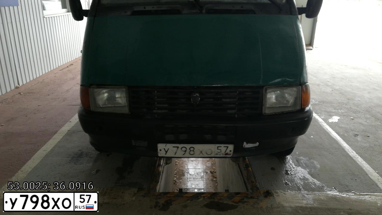 Фото автомобиля GAZ 3302 EL, 1995 — госномер Е624ВО50. Цвет: ЗЕЛЕНЫЙ