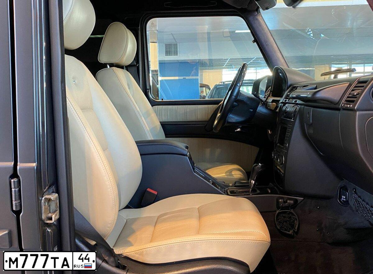 Фото автомобиля MERCEDES G-KLASSE, 2009 — госномер М777ТА44. Цвет: ЧЕРНЫЙ