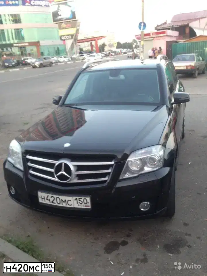 Фото автомобиля MERCEDES-BENZ GLK350, 2008 — госномер Х605НЕ152