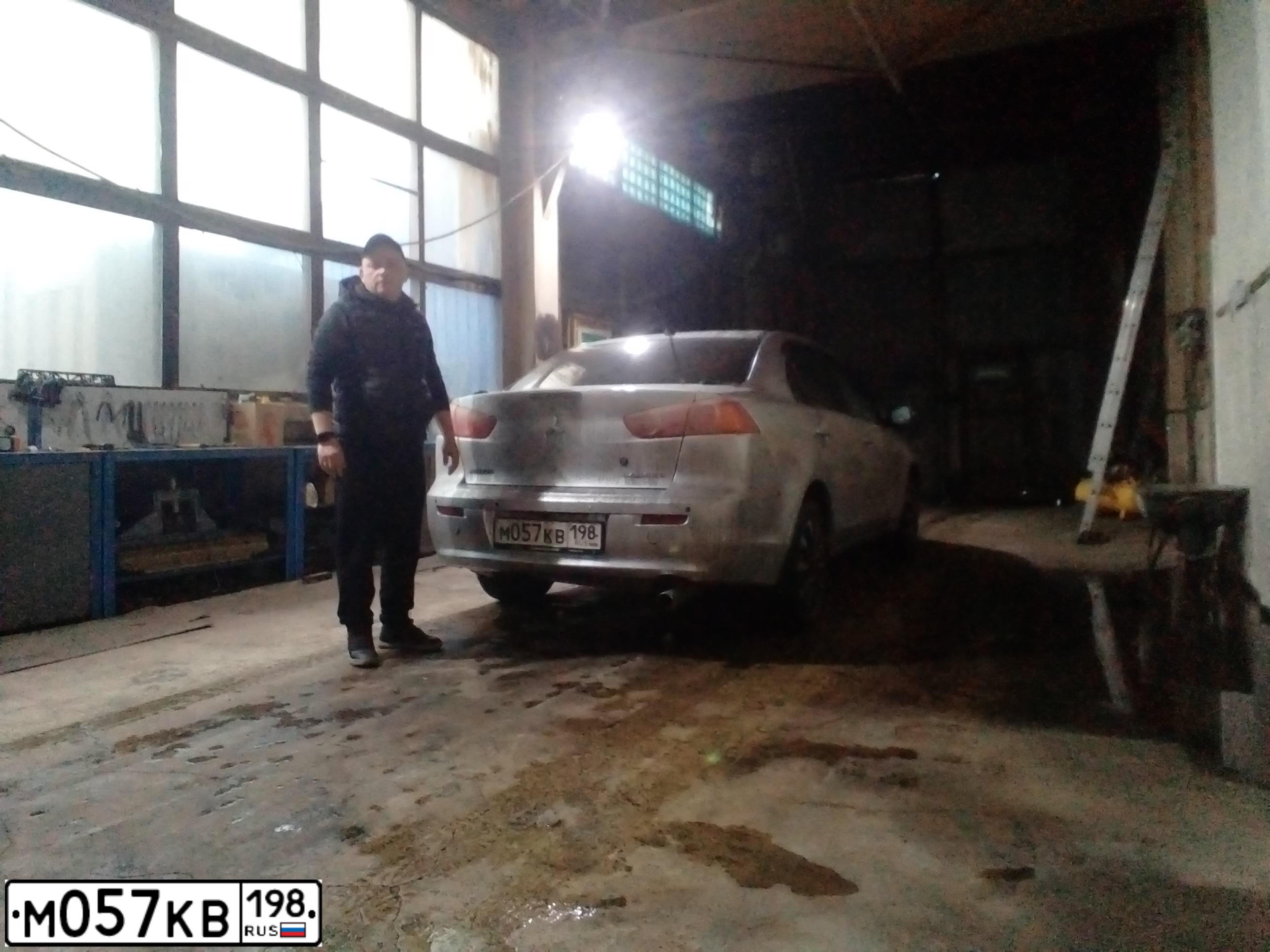 Фото автомобиля MITSUBISHI LANCER, 2008 — госномер К508КН774. Цвет: СЕРЕБРИСТЫЙ