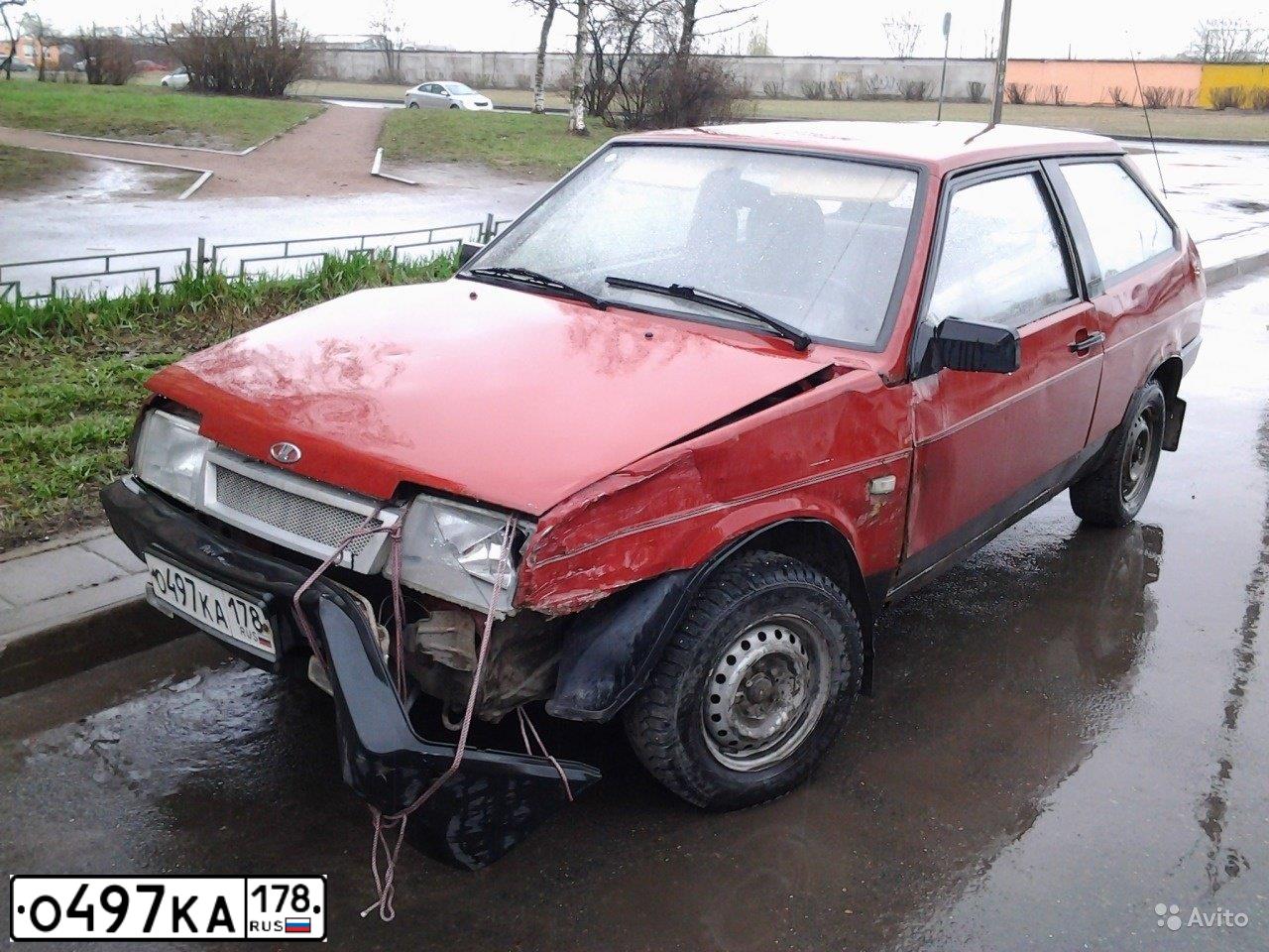 Фото автомобиля LADA 2108 SAMARA, 1998 — госномер К225ТК98. Цвет: ТЕМНО-КРАСНЫЙ