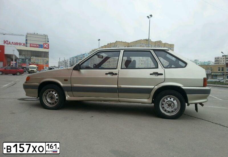 Фото автомобиля LADA 2114, 2007 — госномер О180КА180. Цвет: СЕРЕБРИСТО-БЕЖЕВЫЙ