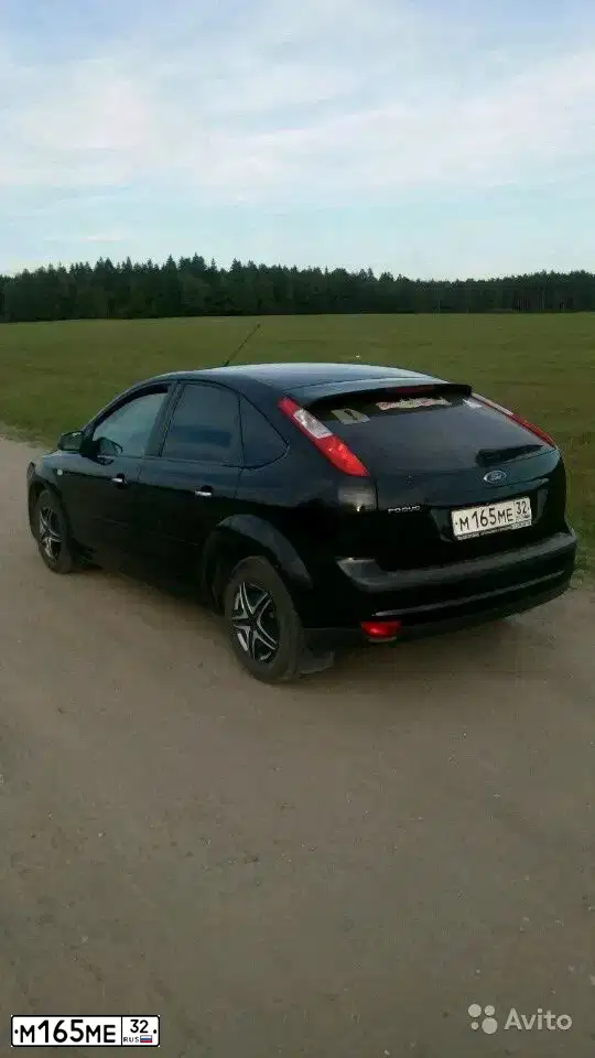 Фото автомобиля FORD FOCUS, 2007 — госномер О168НМ40. Цвет: ЧЕРНЫЙ