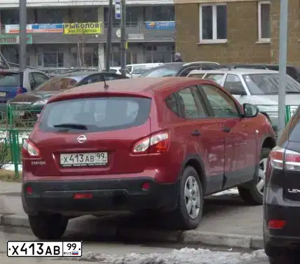 Фото автомобиля NISSAN QASHQAI, 2012 — госномер Е570УН790