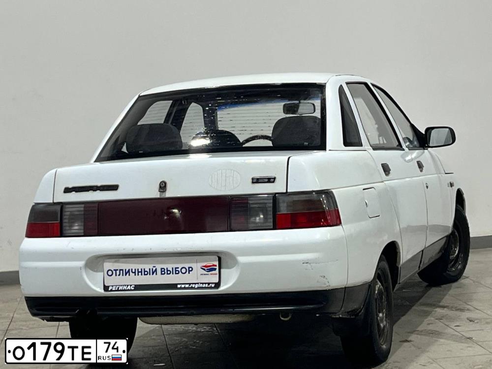 Фото автомобиля LADA 2110, 2001 — госномер О179ТЕ74. Цвет: Белый