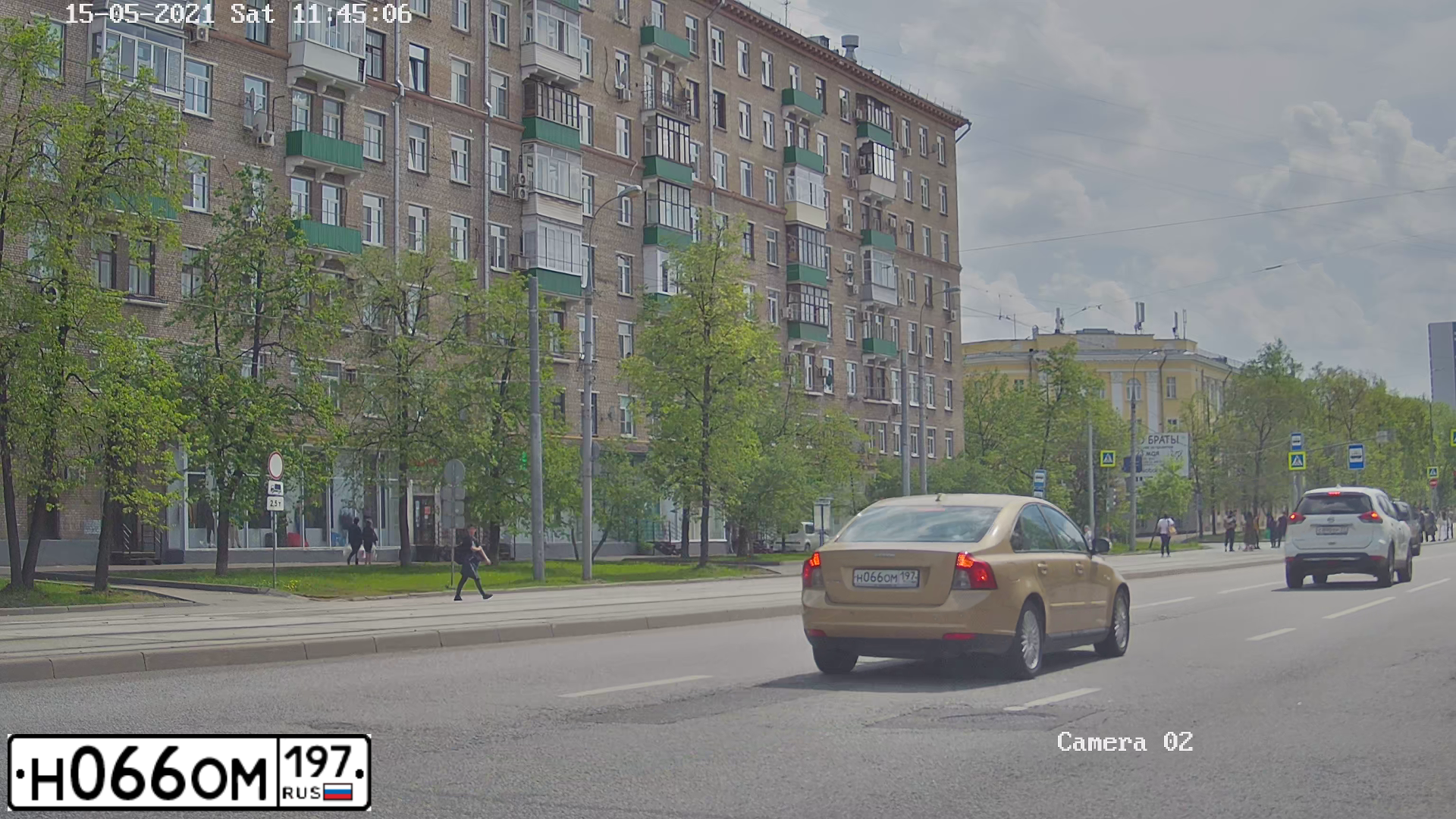 Фото автомобиля VOLVO S40, 2008 — госномер Н066ОМ197. Цвет: КОРИЧНЕВЫЙ СВЕТЛЫЙ
