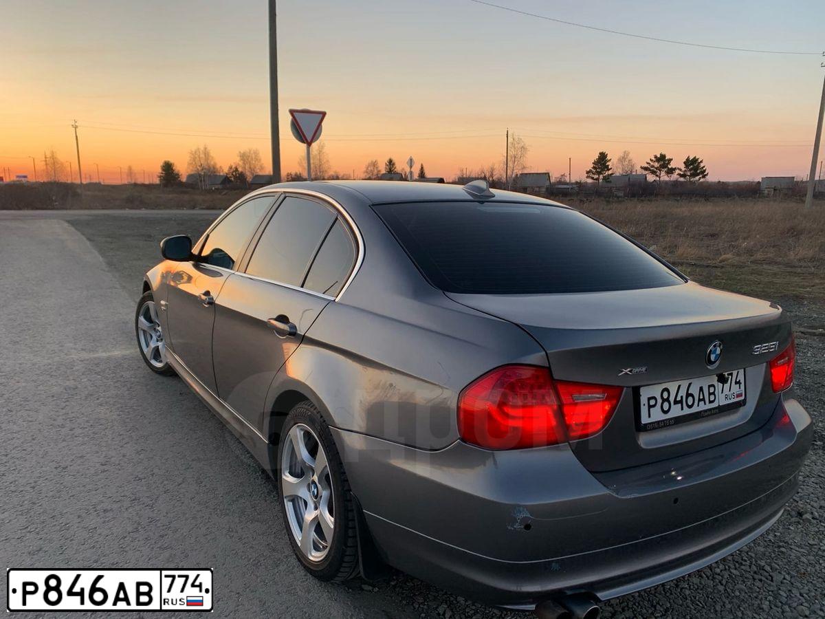 Фото автомобиля BMW SERIE 3, 2010 — госномер Р846АВ774. Цвет: СЕРЫЙ