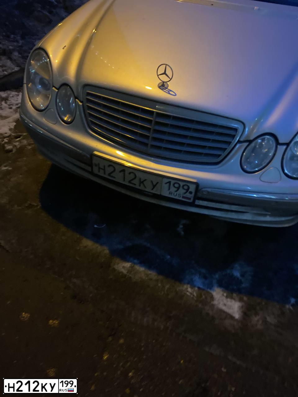 Фото автомобиля MERCEDES-BENZ E-CLASS, 2003 — госномер К292УА702