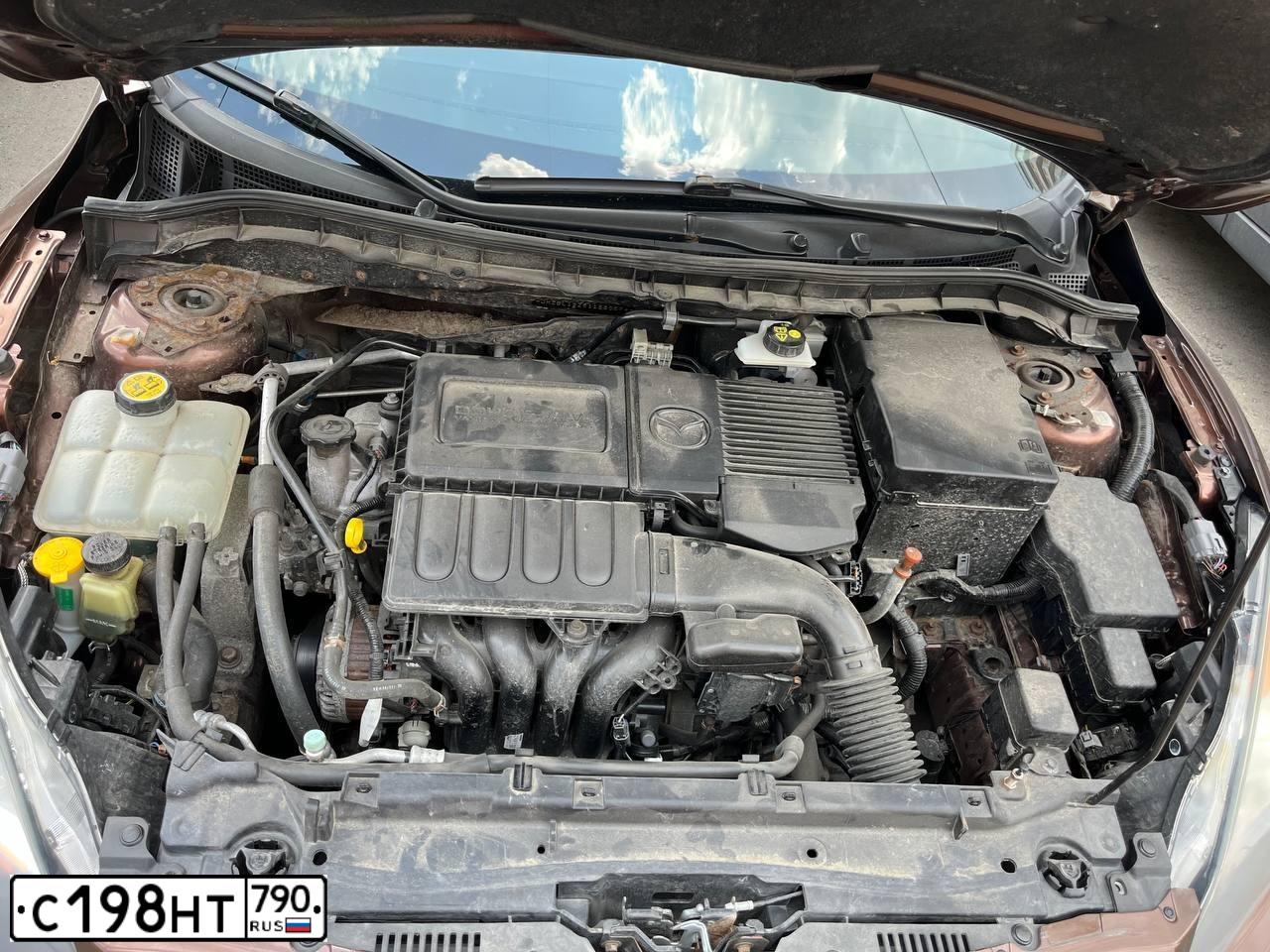 Фото автомобиля MAZDA 3, 2012 — госномер С198НТ790. Цвет: Коричневый