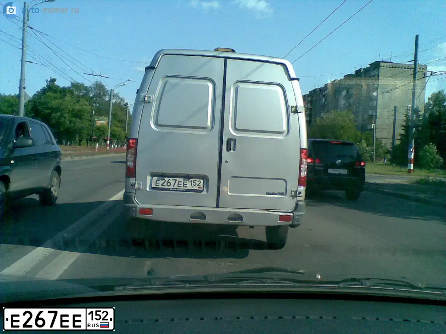 Фото автомобиля GAZ 2752, 2006 — госномер У245МХ152. Цвет: СЕРЫЙ